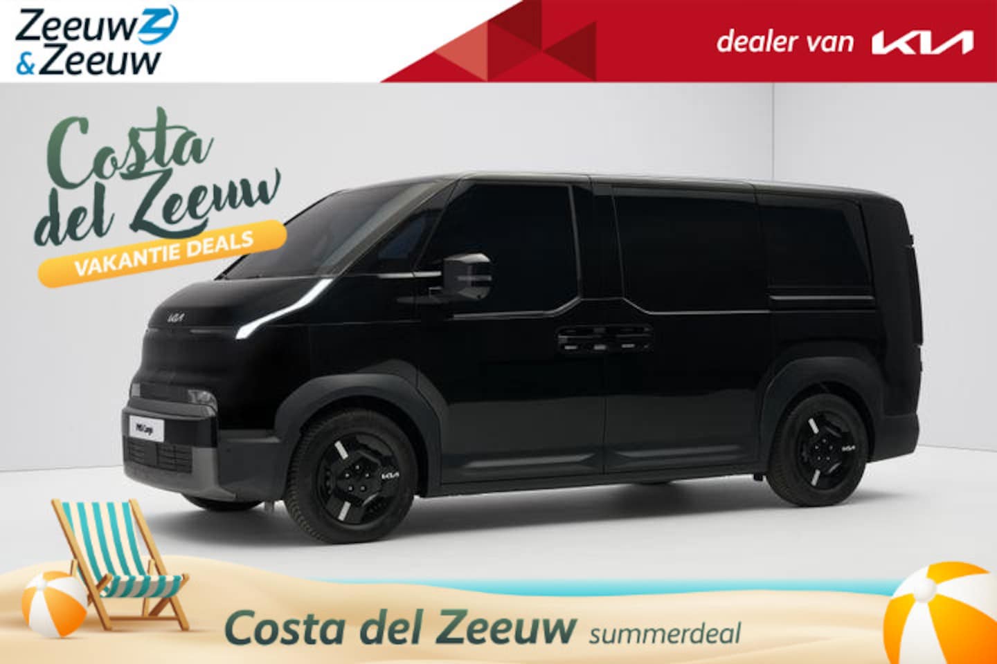 Kia PV5 - L2H1 Elite 51,5 kWh | €1250,- Introductievoordeel! | 2,99% Rente mogelijk of een accessoir - AutoWereld.nl