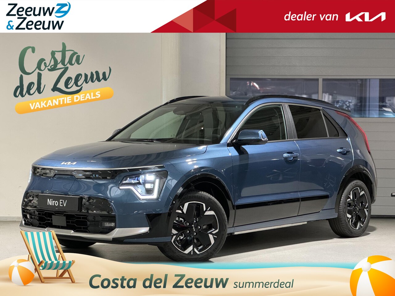 Kia Niro EV - Air 64.8 kWh | Nu te bestellen! | Elektrisch verstelbare bestuurdersstoel | Stoel-/stuurve - AutoWereld.nl