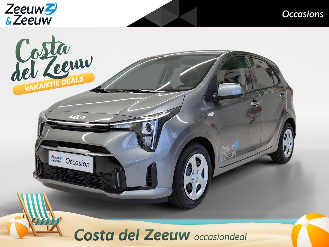 Kia Picanto - 1.0 DPI DynamicLine | Airco | Navi | Camera | Cruise Control | - AutoWereld.nl