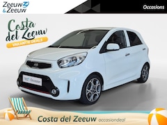 Kia Picanto - 1.2 CVVT SportsLine | Airco | Cruise control | LM Velgen | Leder | Climate Control |