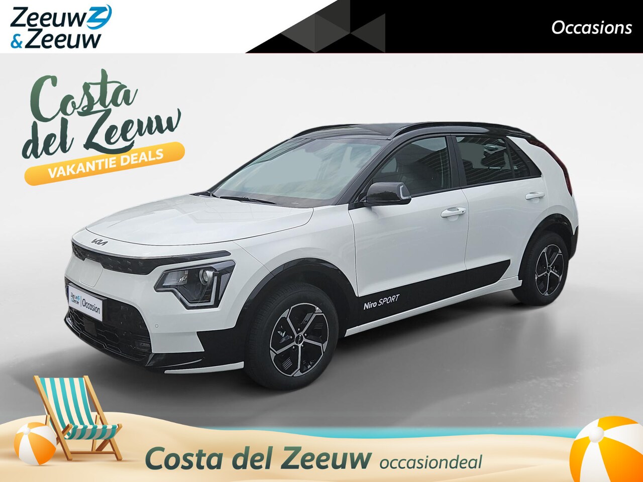 Kia Niro EV - DynamicLine 64.8 kWh | Airco | Navi | Camera | LM Velgen | Cruise Control | - AutoWereld.nl