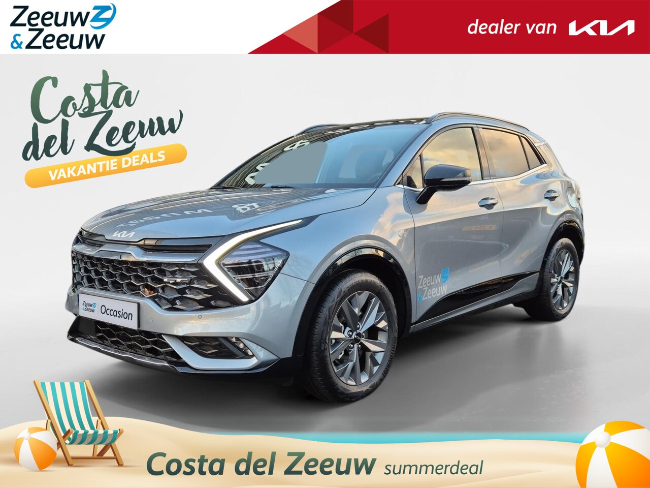 Kia Sportage - 1.6 T-GDi Hybrid GT-Line Limited Edition | NU TE BESTELLEN | Stoel en stuurwiel verwarming - AutoWereld.nl