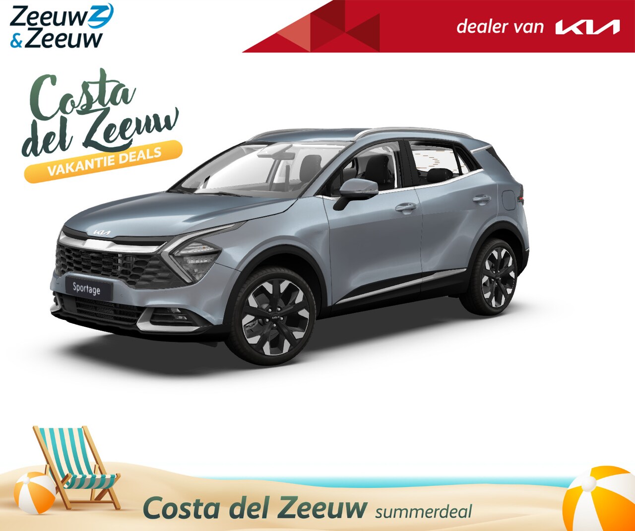 Kia Sportage - 1.6 T-GDi Plug-in Hybrid AWD DynamicLine | Navigatie | 19"inch lichtmetalen velgen | Clima - AutoWereld.nl