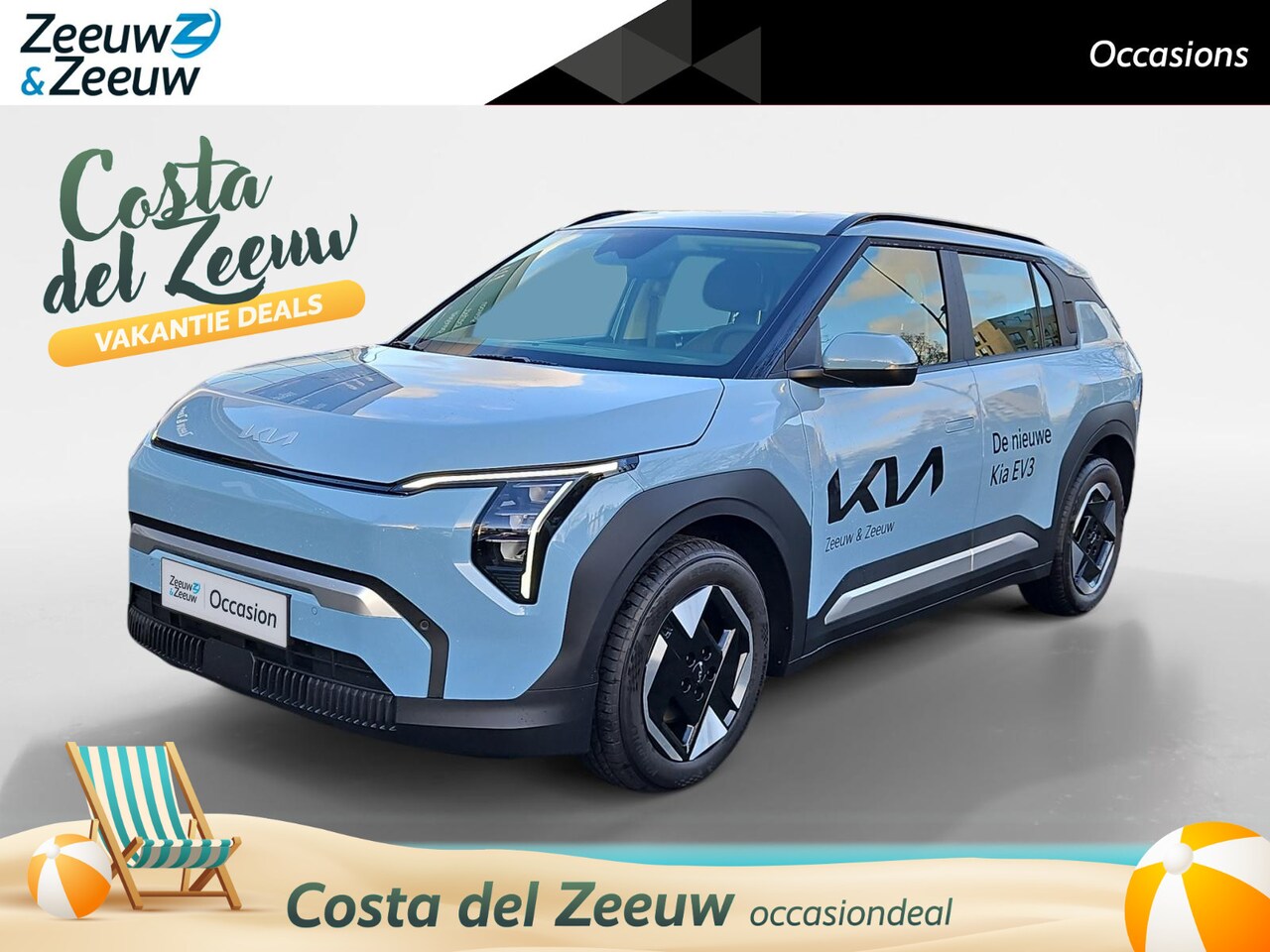 Kia EV3 - Air 58.3 kWh | Airco | Navi | Camera | LM Velgen | - AutoWereld.nl