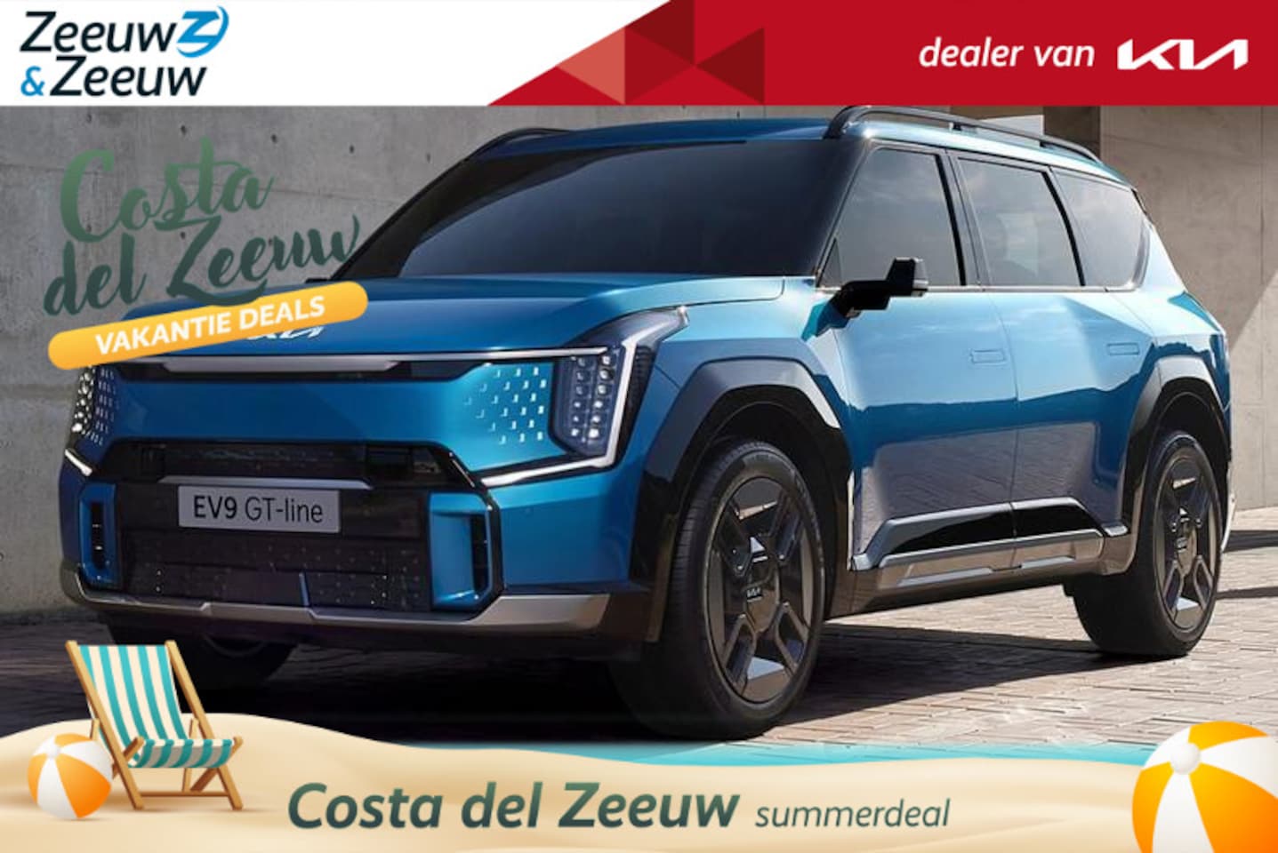 Kia EV9 - GT-Line AWD 99.8 kWh |  €4000 Inruilpremie | Private Plan/Financial lease actie 2,99% | NI - AutoWereld.nl