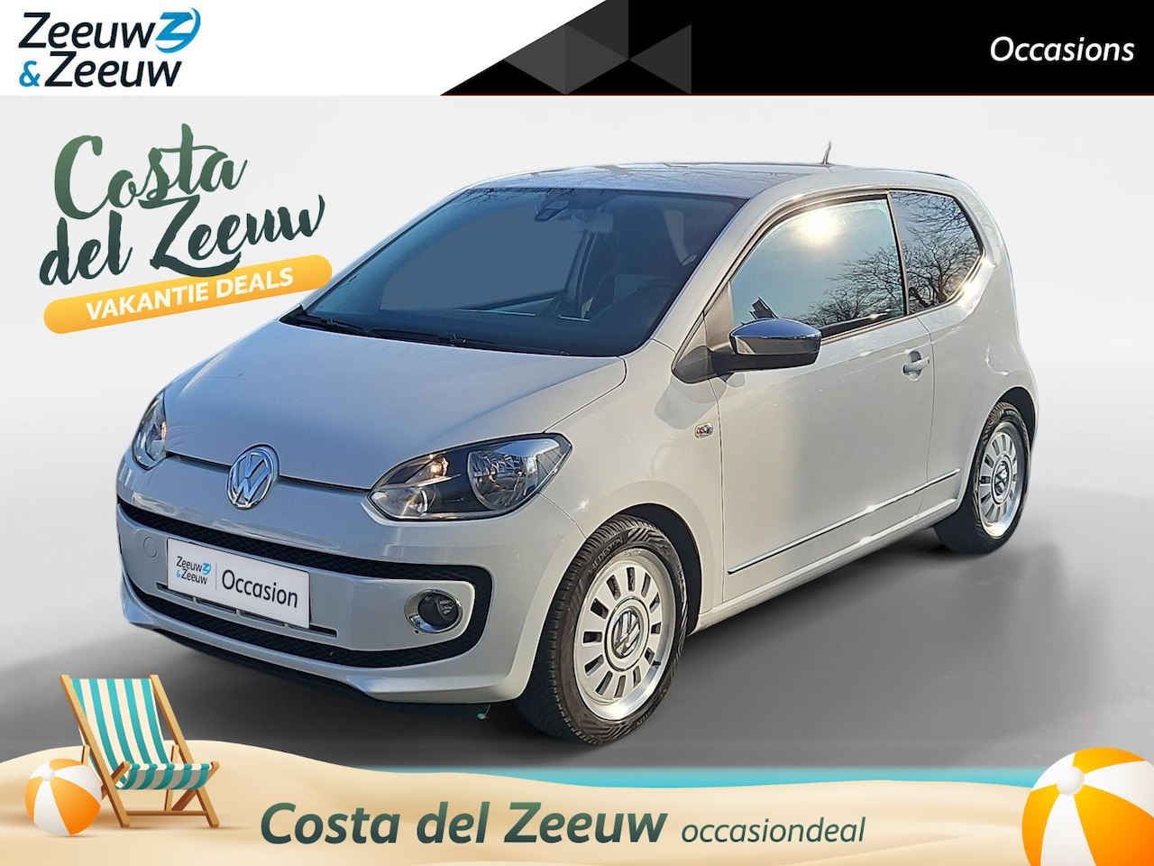 Volkswagen Up! - 1.0 high up! BlueMotion | Airco | Navi | LM Velgen | Elektrische ramen | - AutoWereld.nl