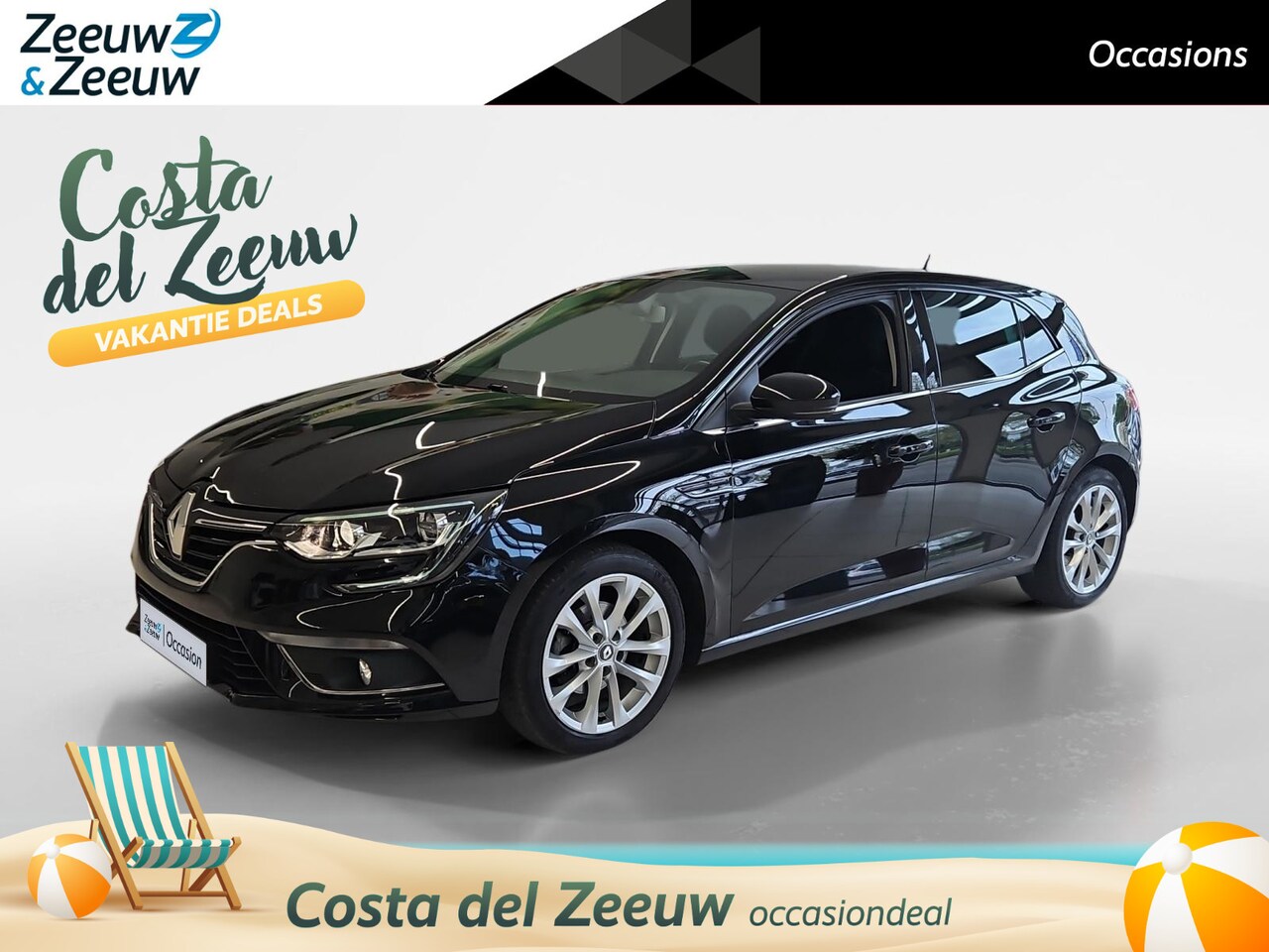 Renault Mégane - 1.2 TCe Zen | Airco | Navi | Parkeersensor Achter | LM Velgen | Trekhaak | - AutoWereld.nl