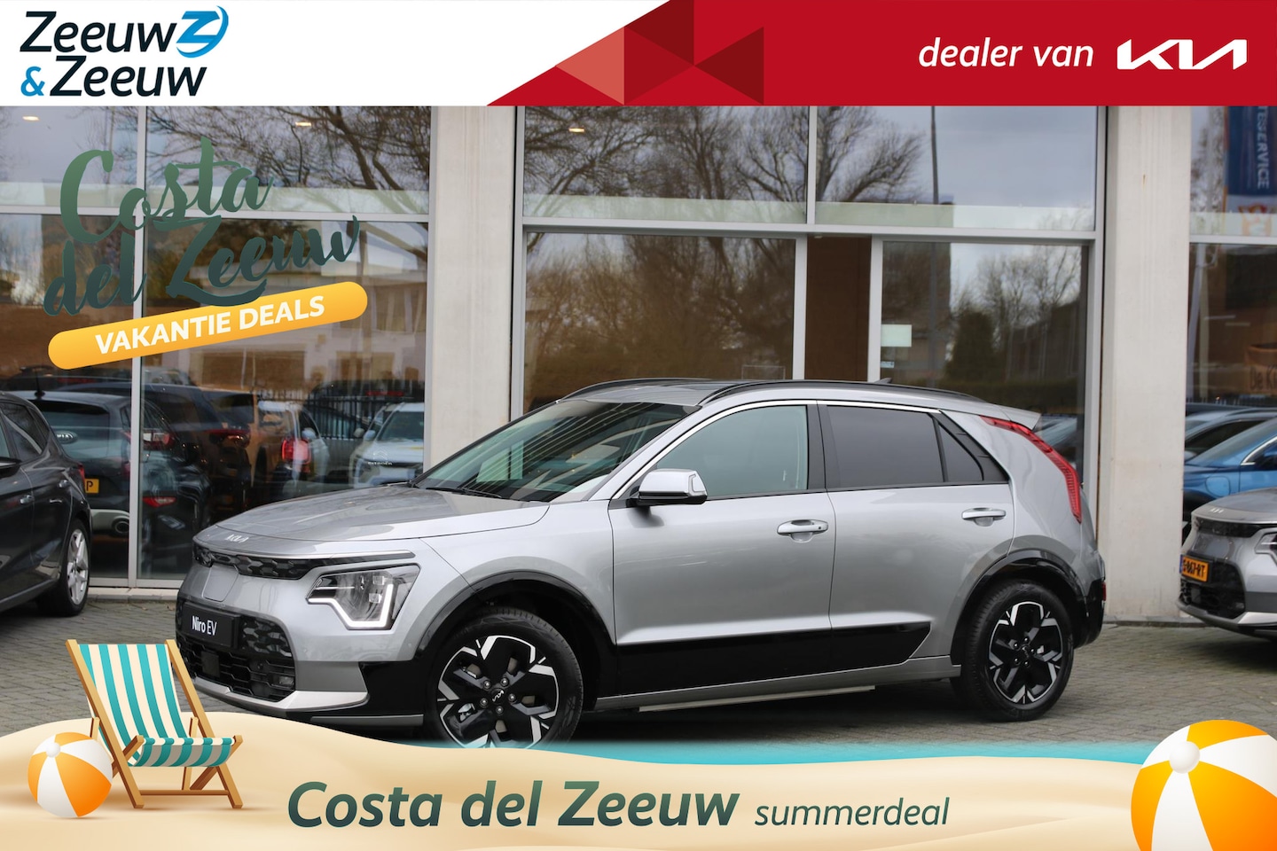 Kia Niro EV - Plus 64.8 kWh | Nu met €4000,- inruilKorting! | NIEUW TE BESTELLEN! | Stoel- & Stuurverwar - AutoWereld.nl