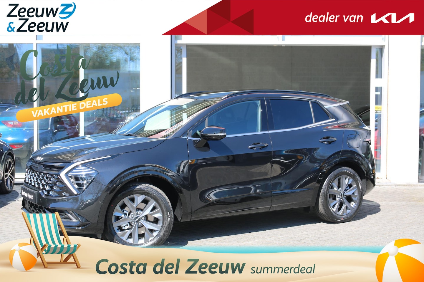 Kia Sportage - 1.6 T-GDi Hybrid GT-PlusLine | Nieuw te Bestellen | Navi | Camera | Pano | Dodehoek Camera - AutoWereld.nl