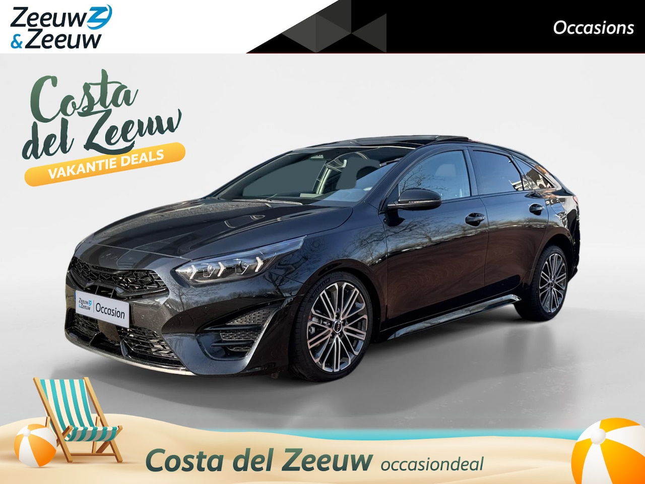 Kia Pro cee'd - 1.5 T-GDi GT-PlusLine Black on Black | Panoramadak | Automaat | Resterende fabrieksgaranti - AutoWereld.nl