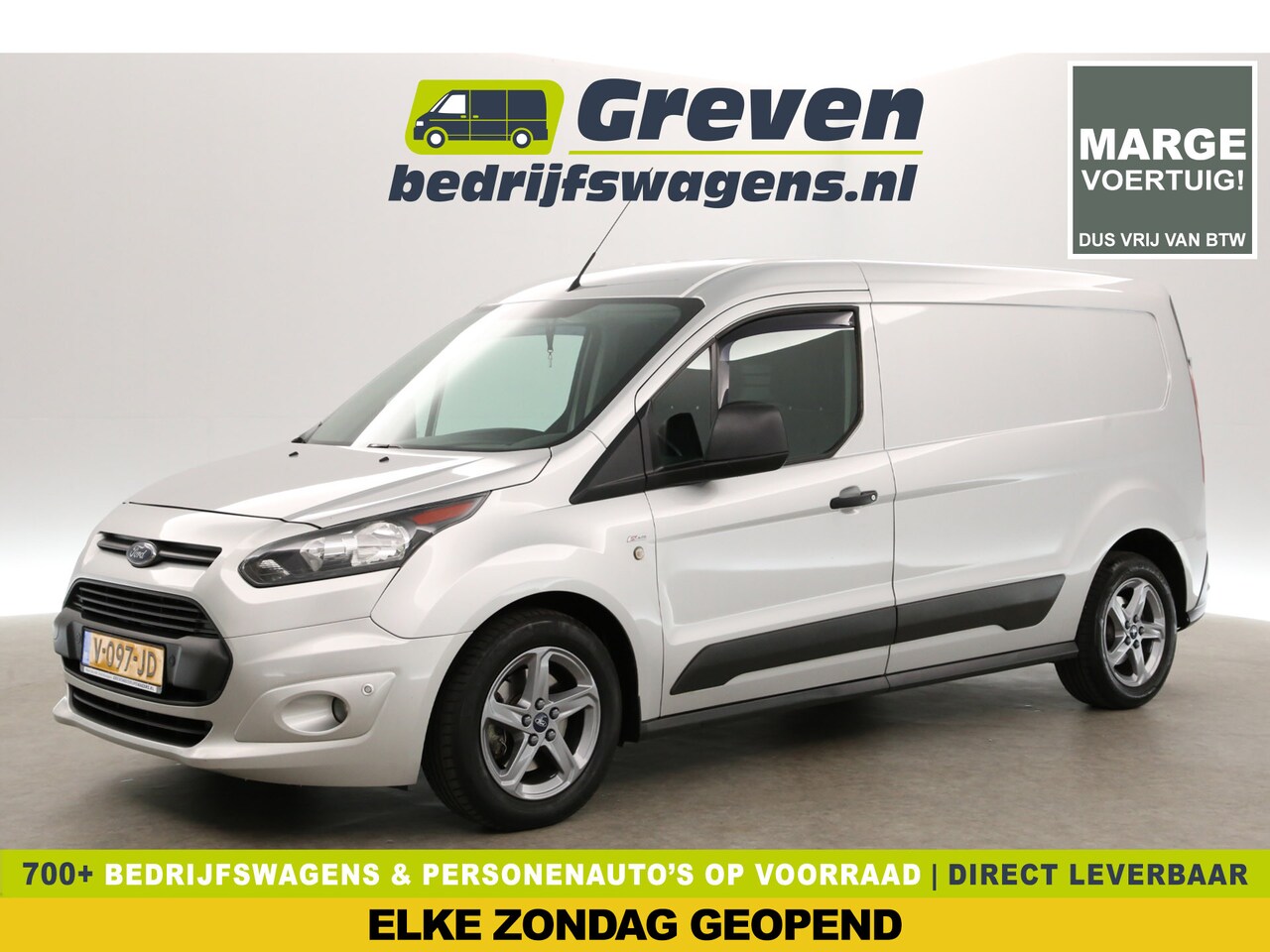 Ford Transit Connect - 1.5 TDCI L2H1 | MARGE! | Airco Cruise 16"LMV PDC Elektrpakket Schuifdeur - AutoWereld.nl