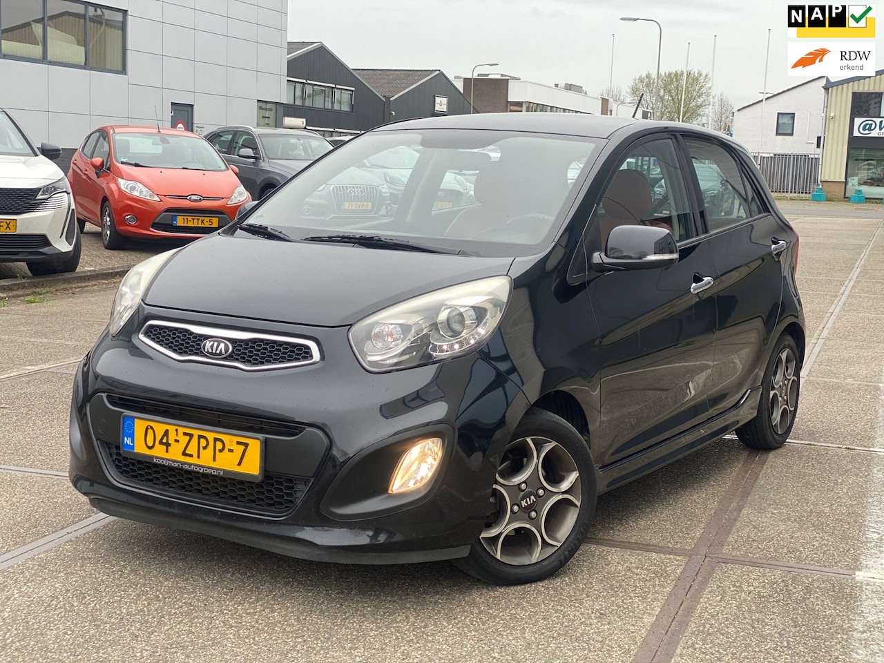 Kia Picanto - 1.0 CVVT ISG Design Edition/ nap/ 1e EIG/ dealeronderhouden/ 1jaar apk/ airco/ pdc/ EL-ram - AutoWereld.nl