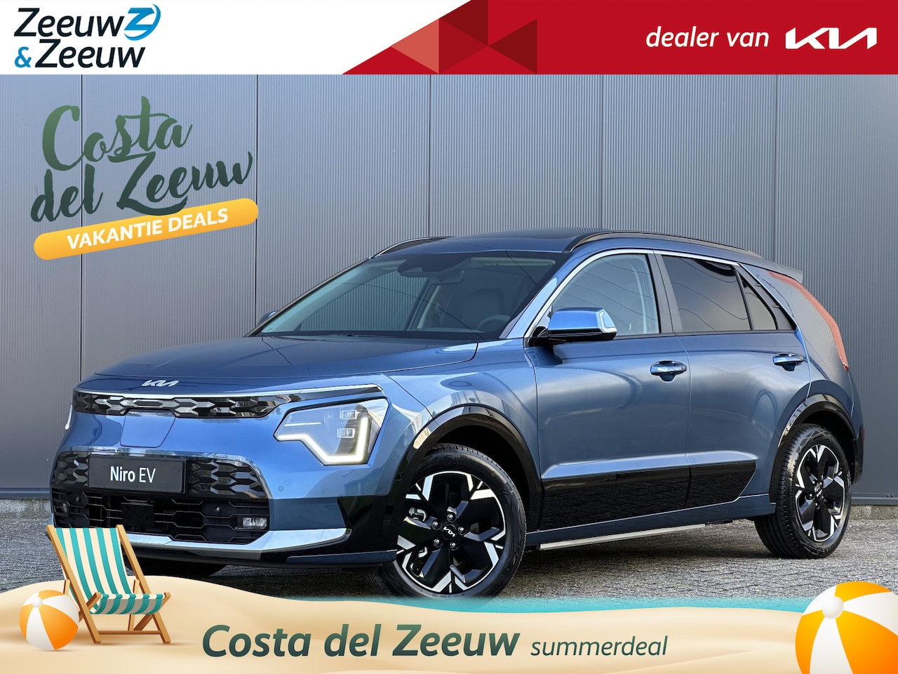 Kia Niro EV - Plus 64.8 kWh | *Niet op voorraad* | *Nu te bestellen* | *€2.750,- inruilpremie | Clima | - AutoWereld.nl