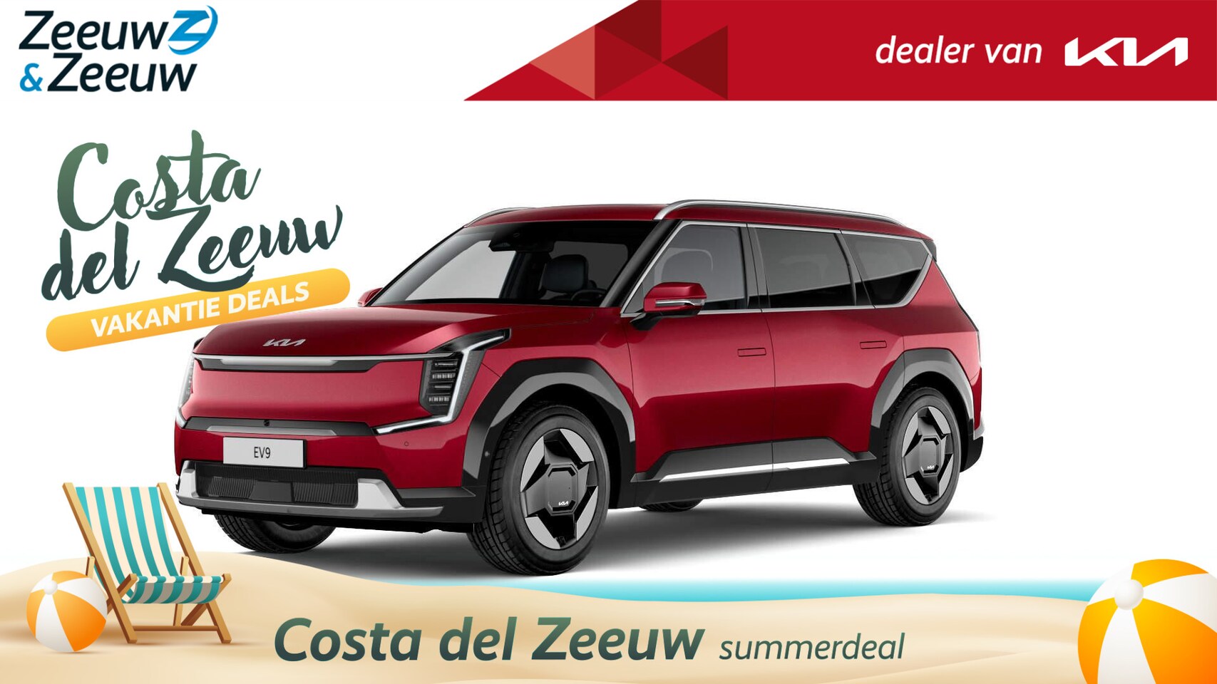 Kia EV9 - First Edition 76,1 kWh | *Nu te bestellen* | *Niet op voorraad* | 443km WLTP | Navi | Clim - AutoWereld.nl