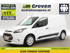 Ford Transit Connect - 1.6 TDCI L2H1 Airco Cruise 3 Persoons Stoelverwarming Elektrpakket Schuifdeur