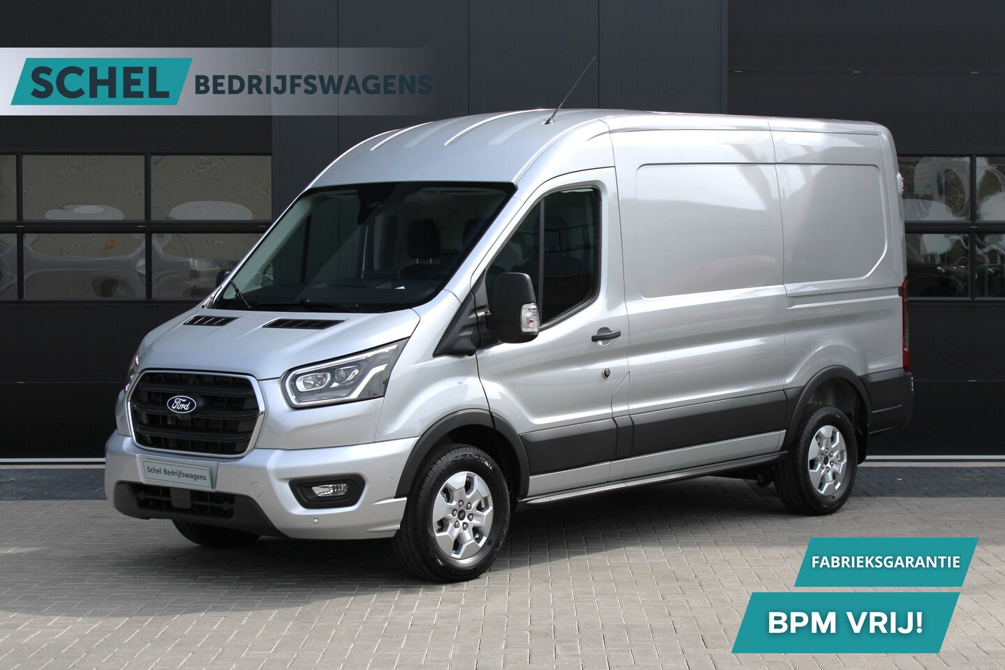 Ford Transit - 350 2.0 TDCI L2H2 Limited 165pk - Adaptive Cruise - Xenon - Navi - Blind Spot - 360 camera - AutoWereld.nl