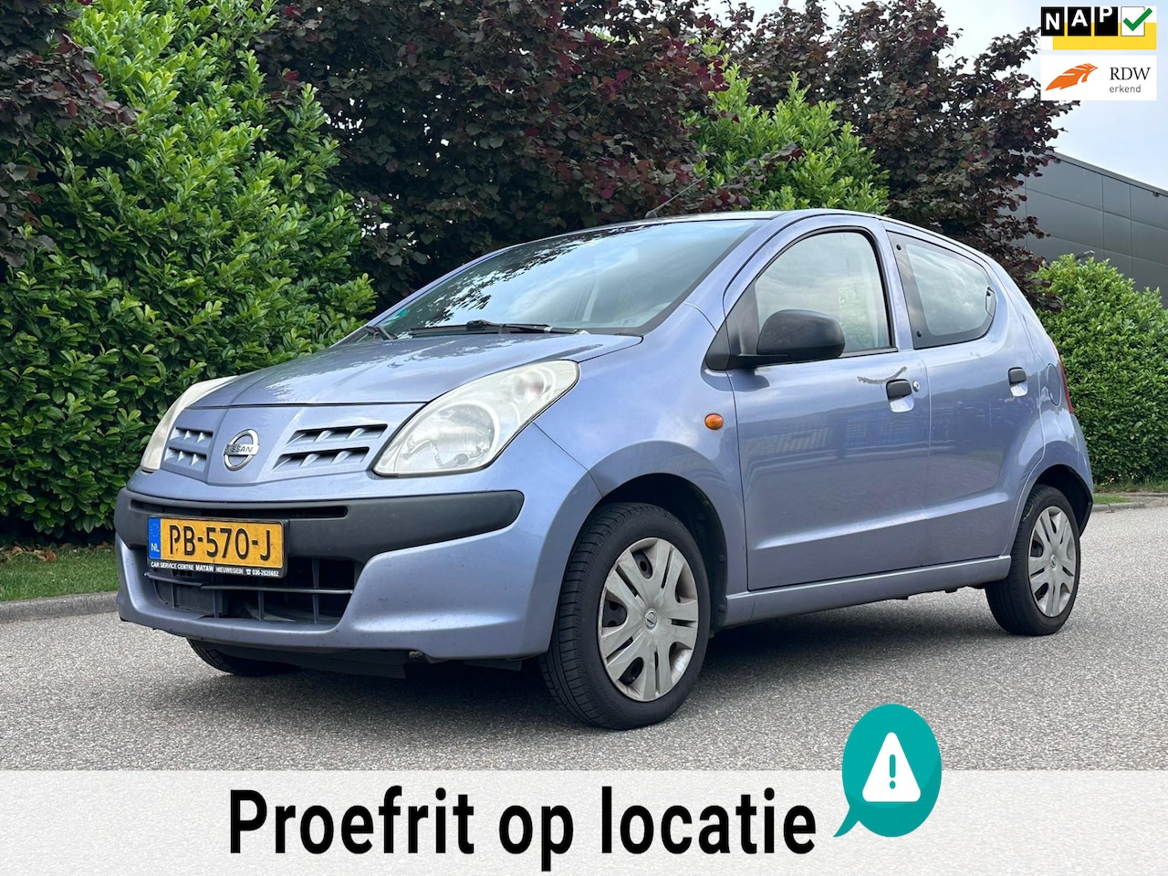 Nissan Pixo - 1.0 Visia 5DR*Nieuwe APK*Stuurbekrachtiging* - AutoWereld.nl