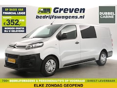Citroën Jumpy - 2.0 BlueHDI L3H1 | MARGE | Dubbele Cabine | 5 Persoons | Airco Carplay Cruise PDC Navi Ele