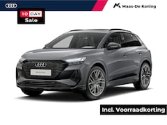 Audi Q4 e-tron - 45 quattro S Edition 286 PK · 21" LM Velgen · Elek. wegklapbare trekhaak · Glazen panorama