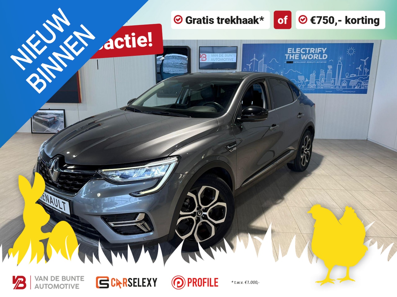 Renault Arkana - 1.6 E-Tech Hybrid 145 Intens *ACC & Camera* - AutoWereld.nl
