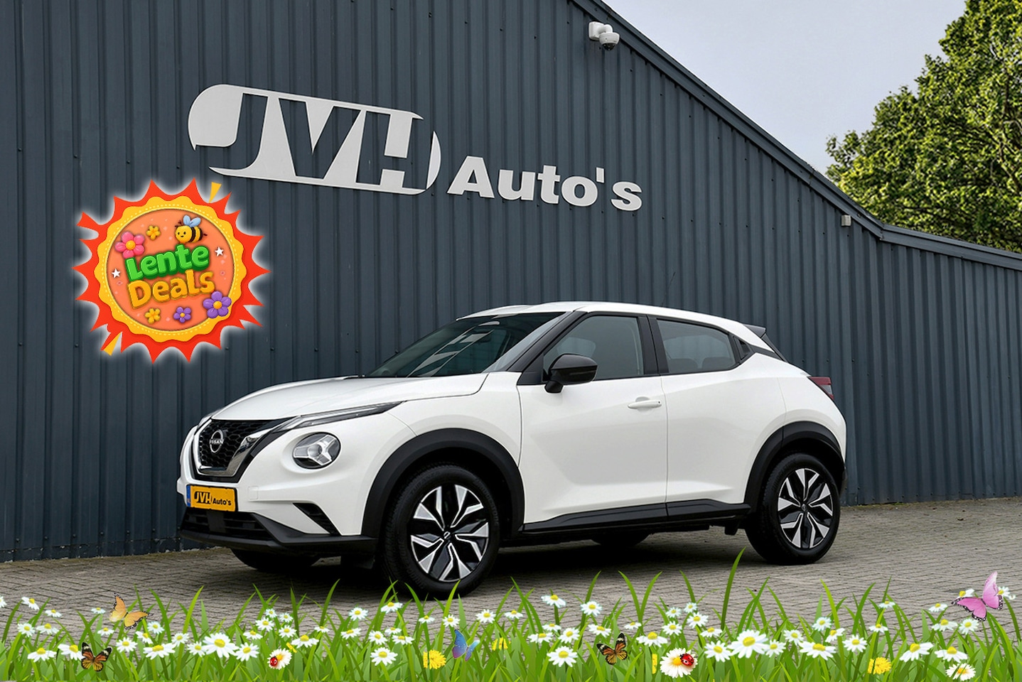 Nissan Juke - 1.0 DiG-T AUT Acenta 11-2023 | ECC | AppleCarPlay | Cam | 17" - AutoWereld.nl