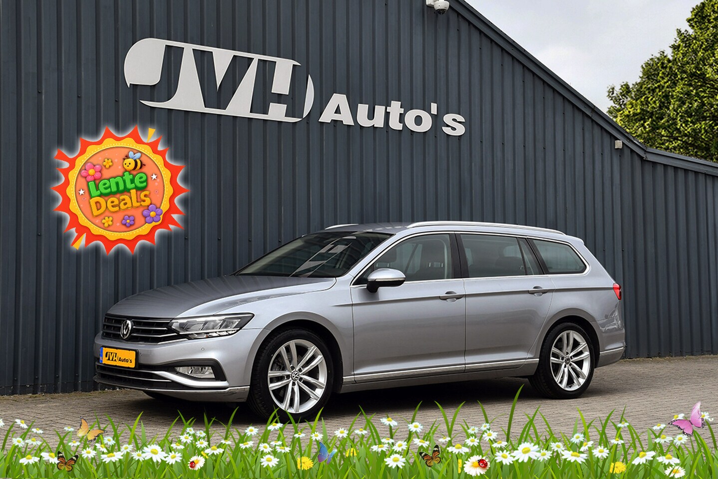 Volkswagen Passat Variant - 1.5 TSi 150pk AUT/DSG 08-2020 | 1/2Leder | Navi | Cam | TH - AutoWereld.nl
