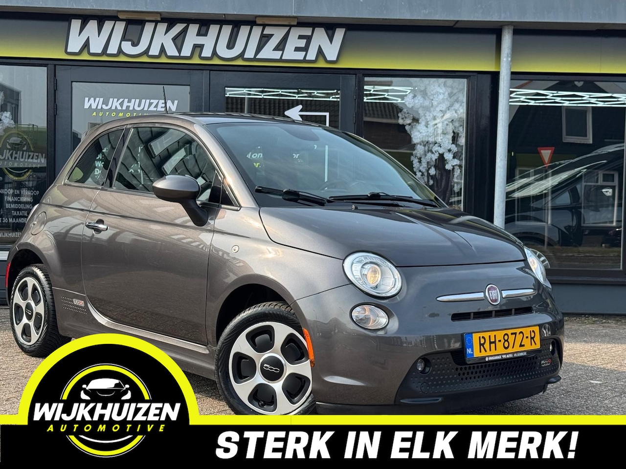 Fiat 500e - 24kwh met Leder !!! Climate !!! Cruise !!! Nette auto !!! - AutoWereld.nl