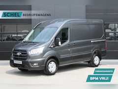 Ford Transit - 350 2.0 TDCI L2H2 Trend 130pk - Facelift - 2x Schuifdeur - Adaptive Cruise - Navigatie - B