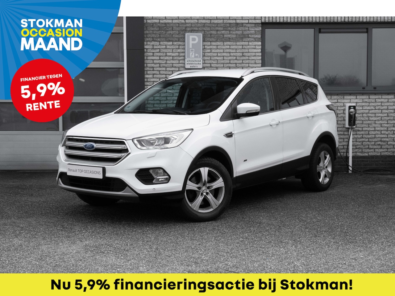 Ford Kuga - 1.5 EcoBoost Titanium | automaat | trekhaak | navigatie | incl. Bovag rijklaarpakket met 1 - AutoWereld.nl