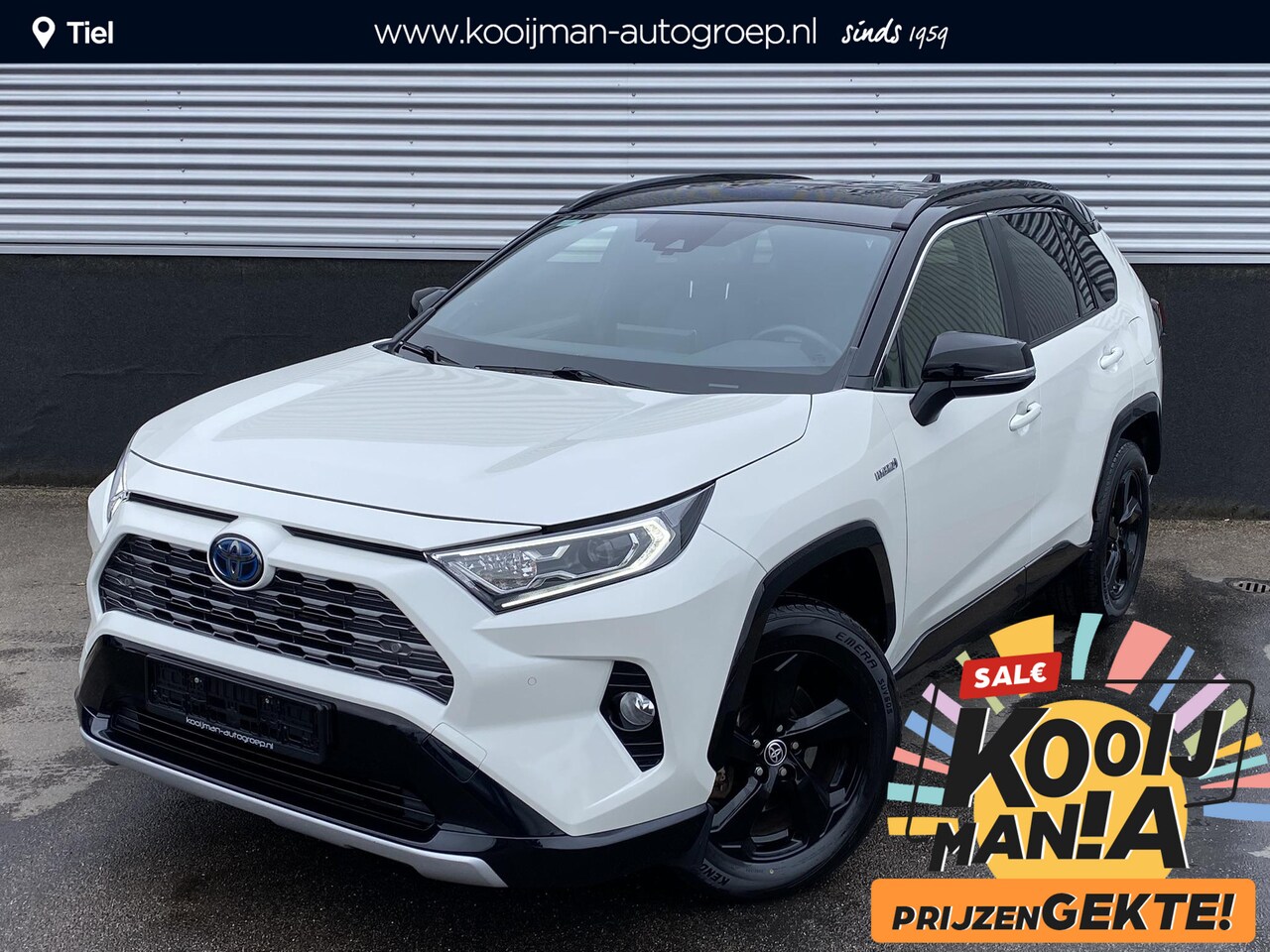 Toyota RAV4 - 2.5 Hybrid Bi-Tone 2WD Navigatie, Stoelverwarming, JBL, LED, LMV, Parkeersensoren voor + a - AutoWereld.nl