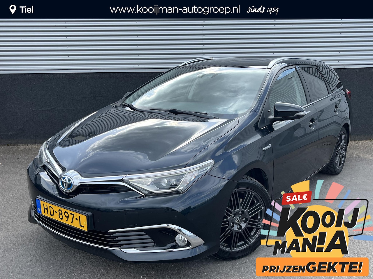 Toyota Auris Touring Sports - 1.8 Hybrid Lease pro Incl: Trekhaak, PArkeer camera, PArkeer sensoren achter, LM nelgen, C - AutoWereld.nl