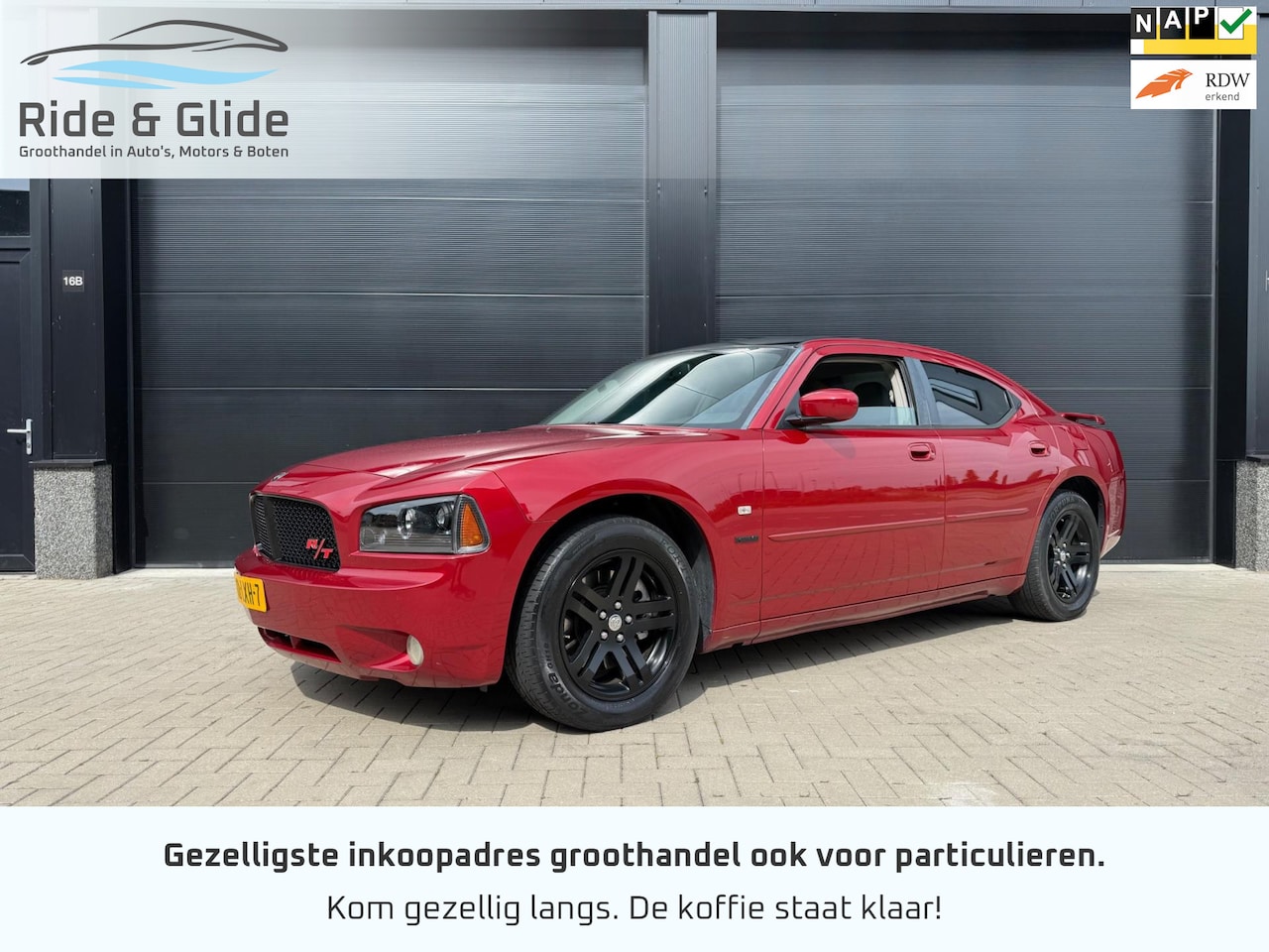 Dodge Charger - DODGE 5.7 HEMI r/t V8 muscle car leer navi automaat toppertje - AutoWereld.nl