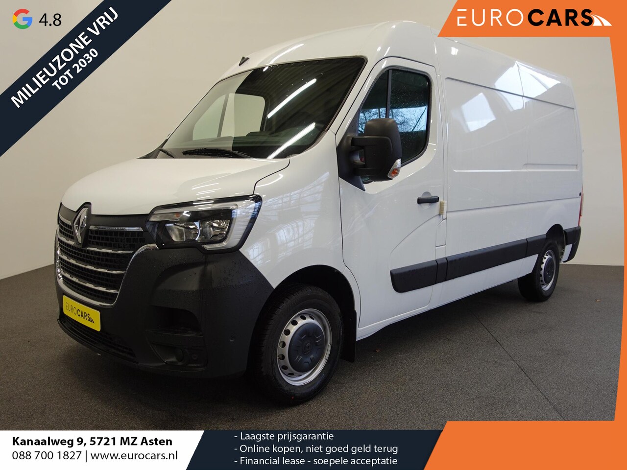 Renault Master - T33 2.3 dCi 135PK L2H2 BPM VRIJ! Airco Cruise control Parkeersensoren Navigatie Trekhaak - AutoWereld.nl