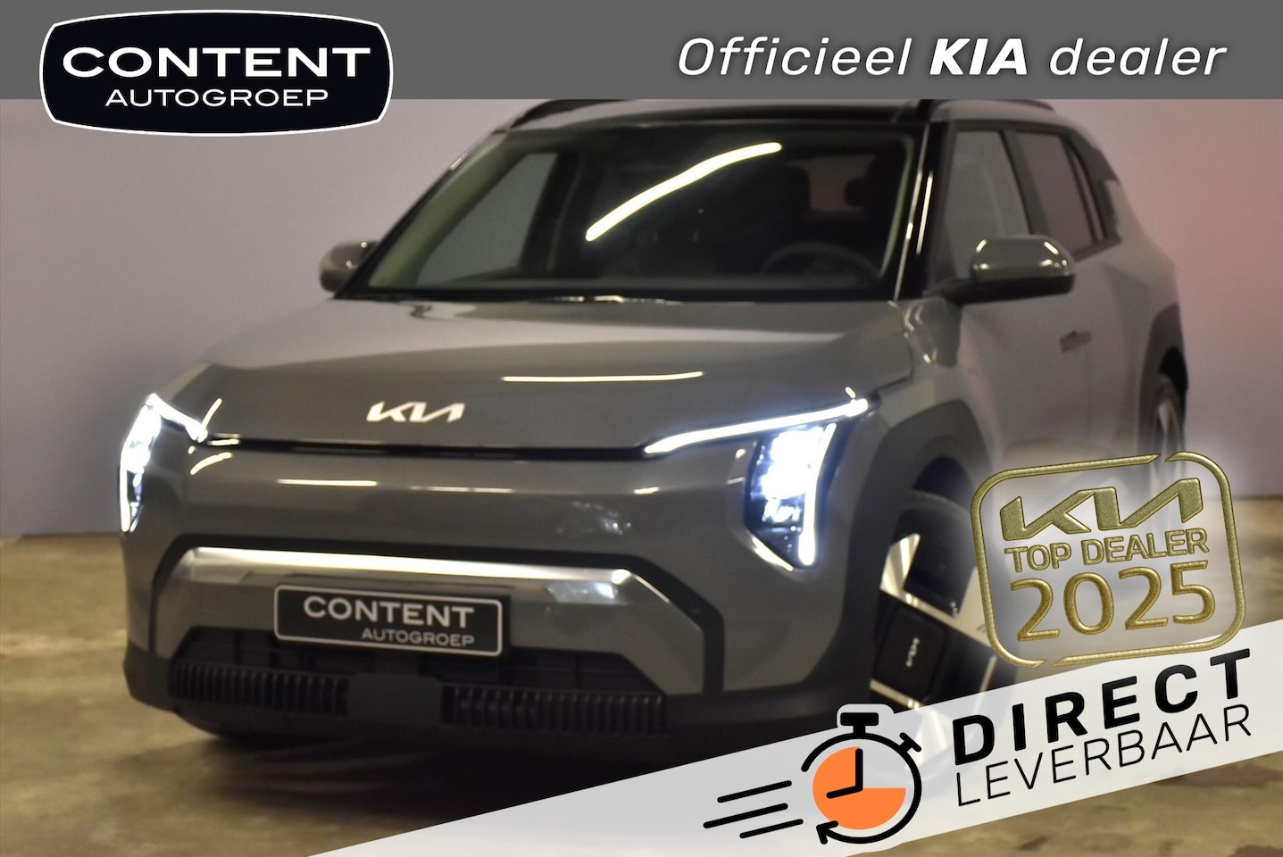 Kia EV3 - 58,3 kWh 204pk Plus Advanced DIRECT LEVERBAAR - AutoWereld.nl