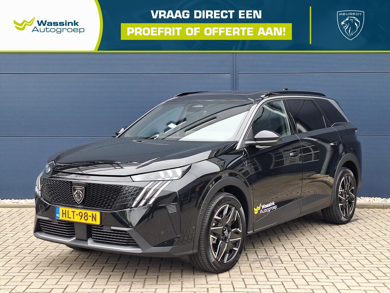 Peugeot 5008 - 1.2 Hybrid 136pk e-DSC6 GT 7-Zits | Panoramisch Schuif dak | 360 Vision Pack | Alcantara | - AutoWereld.nl