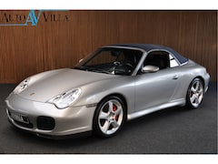 Porsche 911 Cabrio - 3.6 Carrera 4S Turbo Look Leer Bose Climate PDC LM velgen