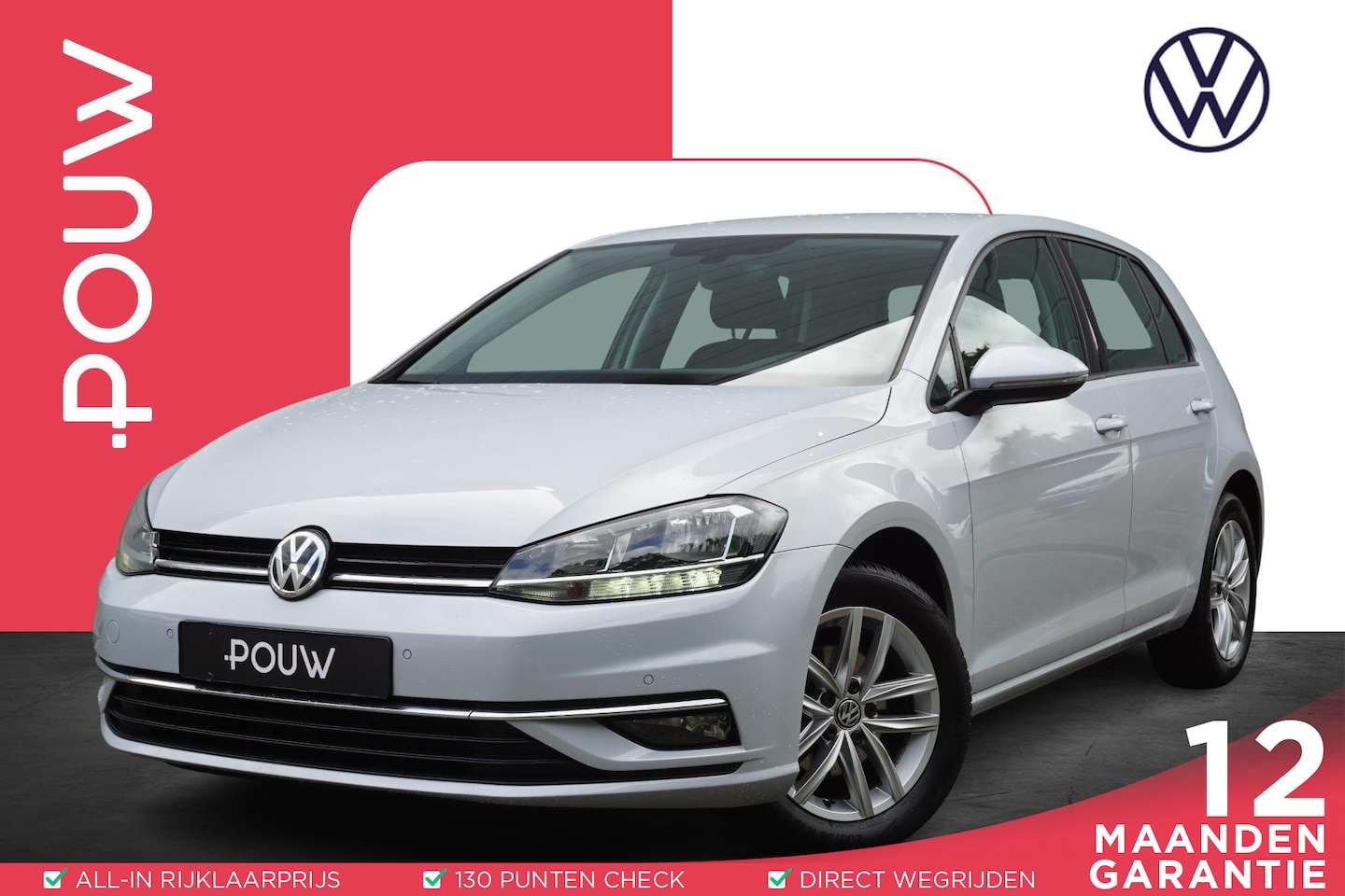Volkswagen Golf - 1.0 TSI 110pk Comfortline | Navigatie | Apple Carplay/Android Auto | Parkeersensoren - AutoWereld.nl