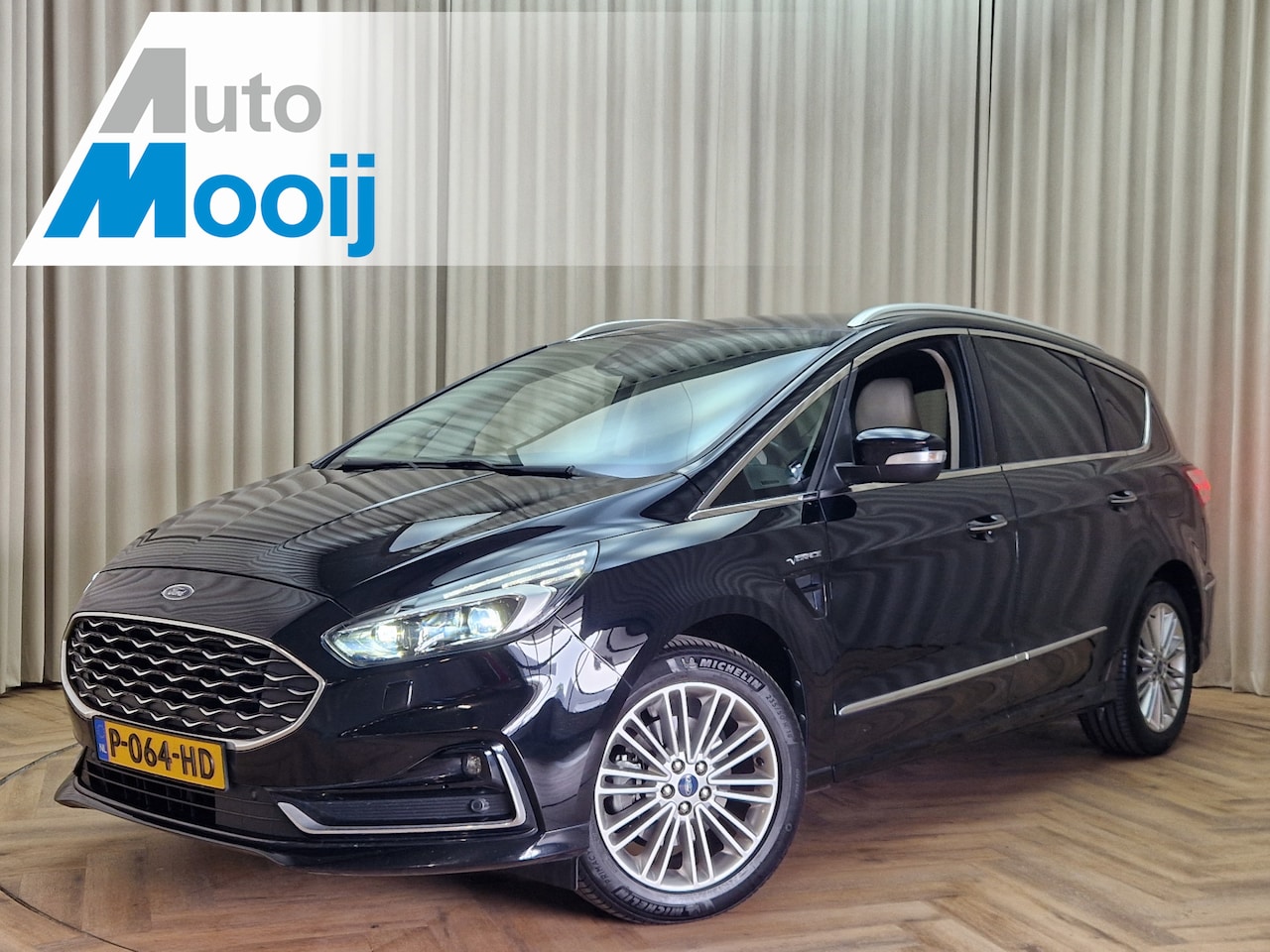 Ford S-Max - Hybrid *VIGNALE* Automaat / Stoelkoeling / Stoel-Stuurverw. / Carplay / Leder / Memory / C - AutoWereld.nl