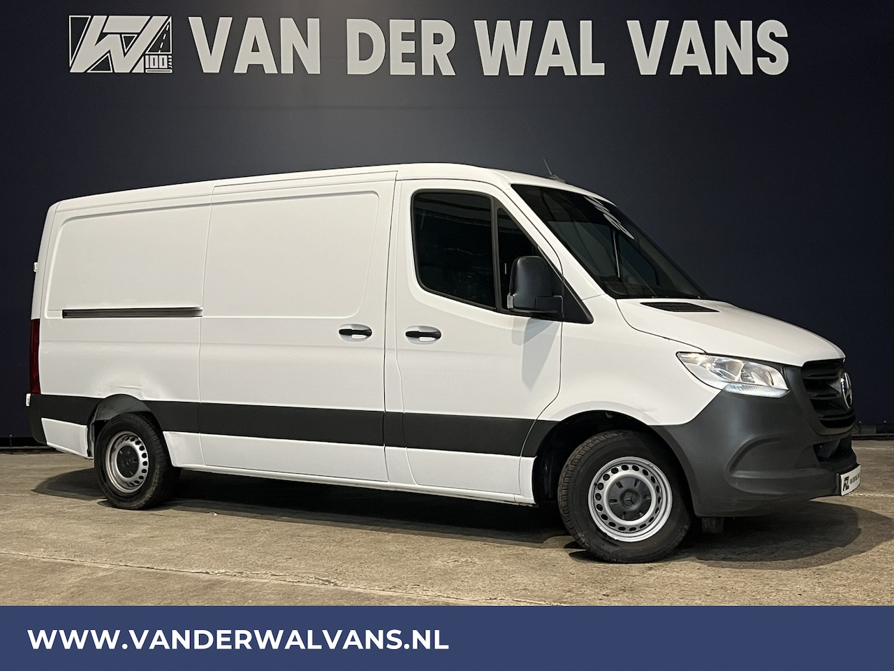 Mercedes-Benz Sprinter - 314 CDI 143pk L2H1 Euro6 Airco | Camera | Apple Carplay | Android Auto Mbux, 2000kg Trekha - AutoWereld.nl
