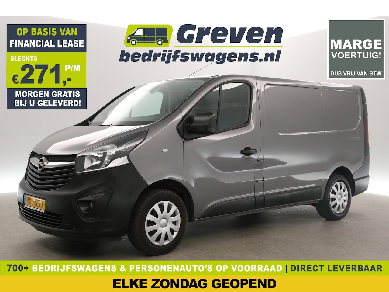 Opel Vivaro - 1.6 CDTI L1H1 | MARGE! | Airco Camera Cruise Navi PDC Elektrpakket Trekhaak - AutoWereld.nl