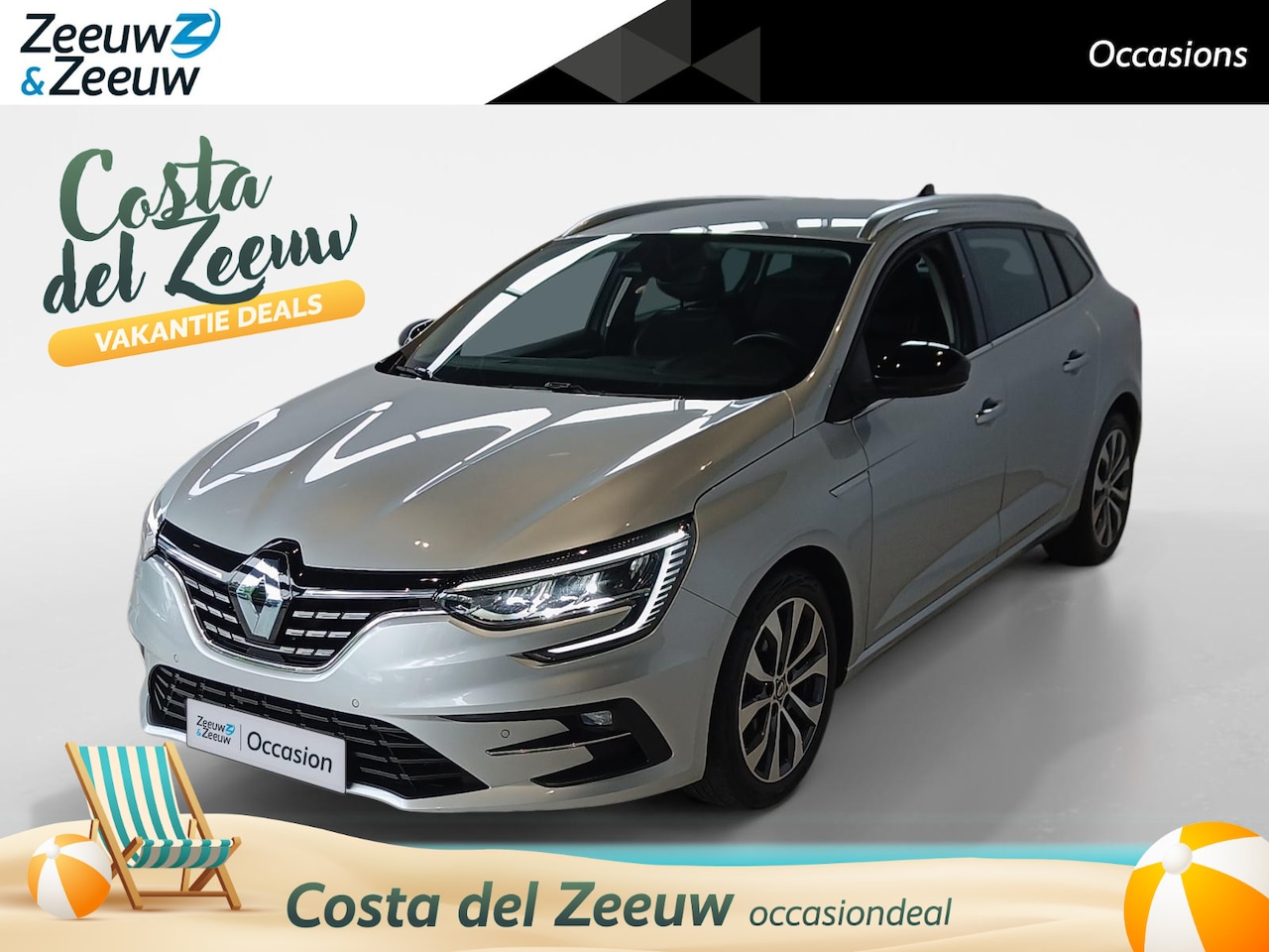 Renault Mégane Estate - 1.3 TCe 140 Techno Automaat*Navi+Camera*Climate Control*Cruise Control*Stoelverwarming*ETC - AutoWereld.nl