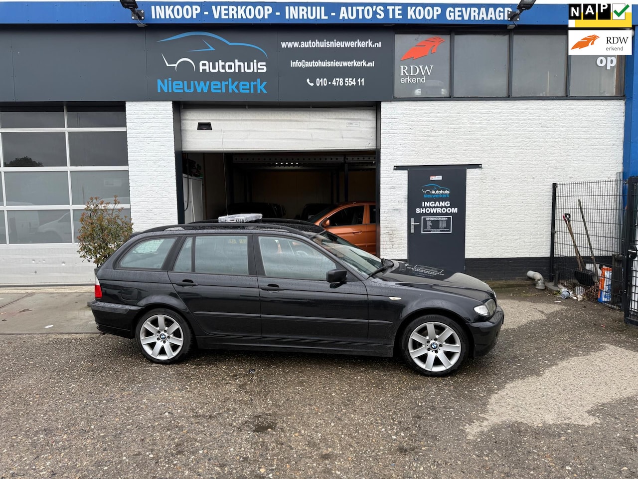 BMW 3-serie Touring - 316i Black&Silver II- Automaat- met onderhoudshistorie, Zwaailamp, Airco, Cruise Control, - AutoWereld.nl