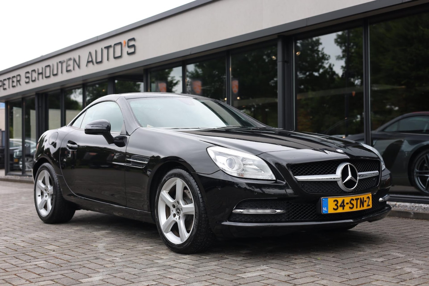 Mercedes-Benz SLK-klasse - 200 Aut. Avantgarde | Leder | Navi | LED | Aircraft | LMV - AutoWereld.nl