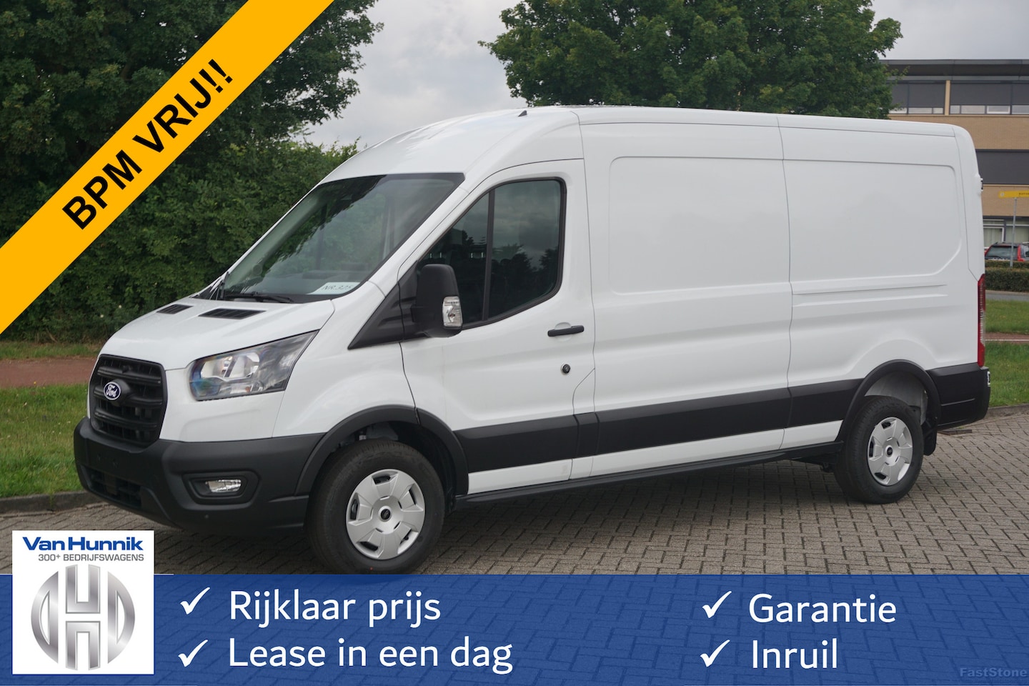 Ford Transit - 350L 130PK L3H2 Trend LDT BPM VRIJ!! 12" Sync Apple CP/Android A, Camera, Trekhaak!! NR. 3 - AutoWereld.nl