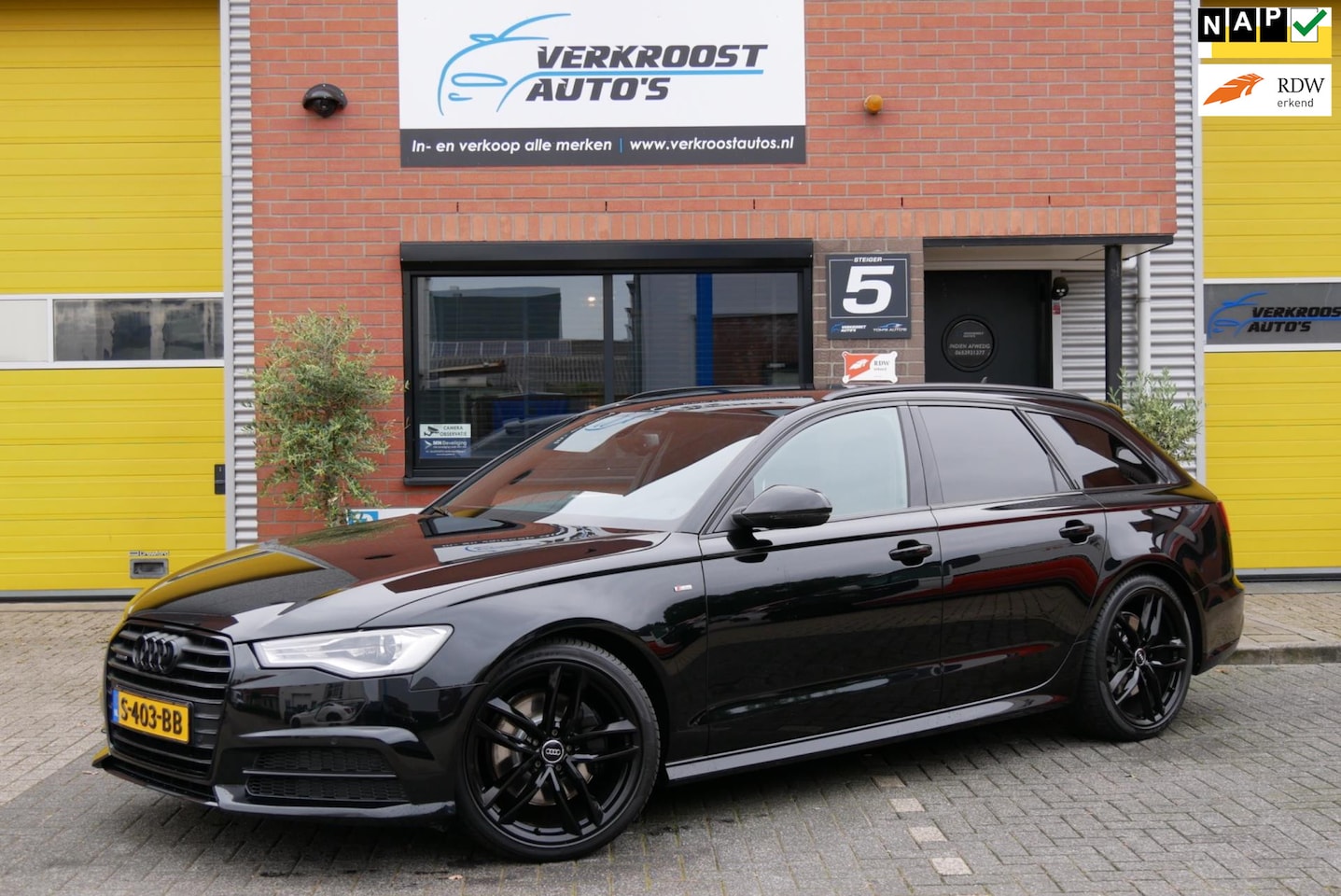 Audi A6 Avant - 2.0 TFSI quattro 252pk Premium Edition s-line. navi. stoelverw. - AutoWereld.nl