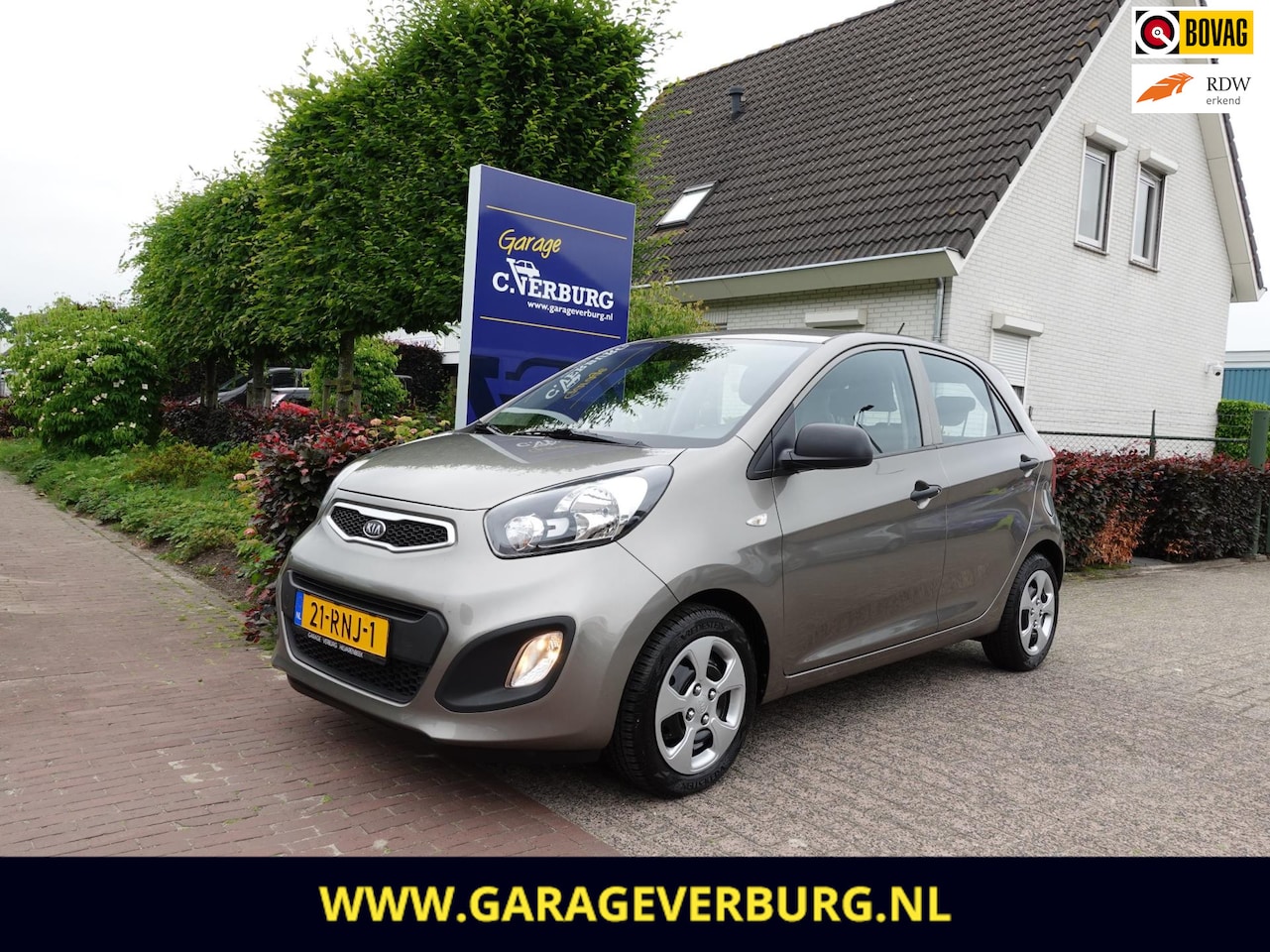 Kia Picanto - 1.0 CVVT (Airco) -- 84.675 Km -- - AutoWereld.nl