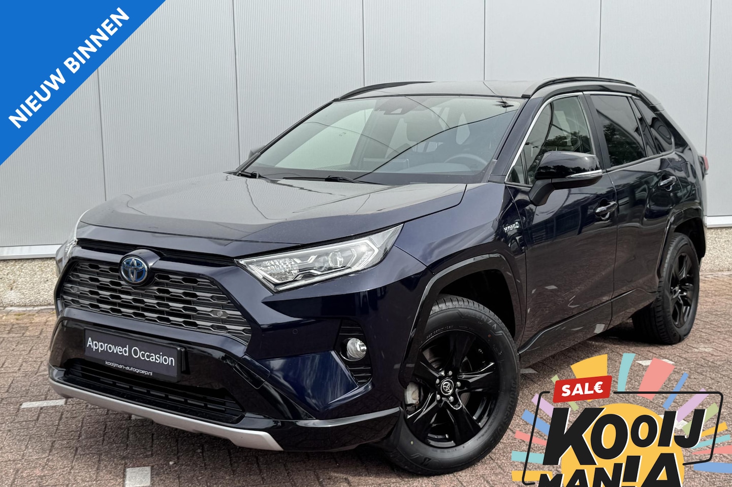 Toyota RAV4 - 2.5 Hybrid Bi-Tone Navigatie, Stoelverwarming, Leder/alcantara, LMV, LED, Smart Key, Parke - AutoWereld.nl