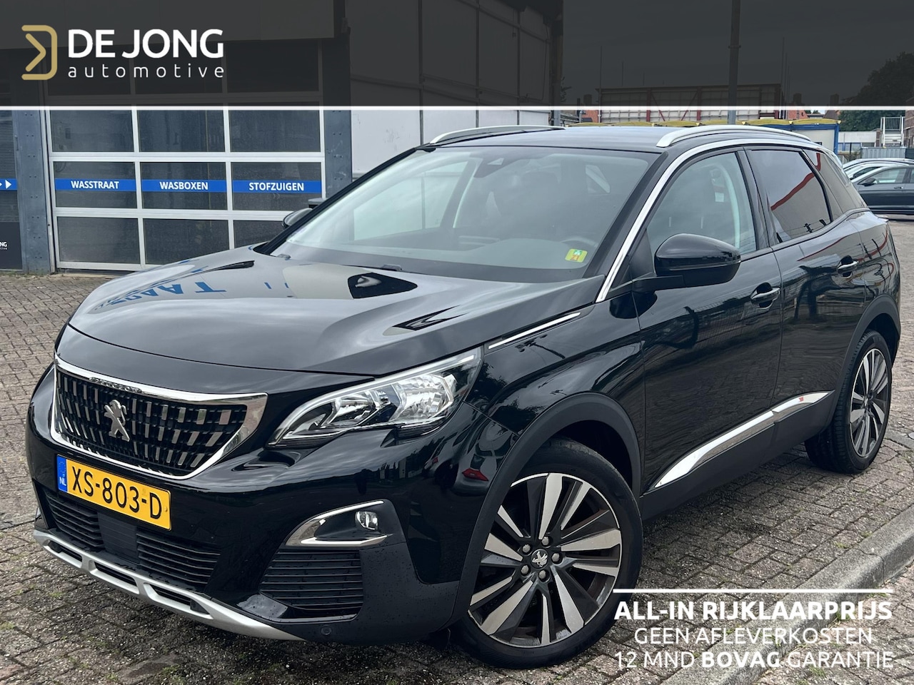 Peugeot 3008 - 1.6 PureTech Blue Lease Premium 180pk/Navi/Camera/18"Velgen/Elektrische Klep/GEEN AFLEVERK - AutoWereld.nl