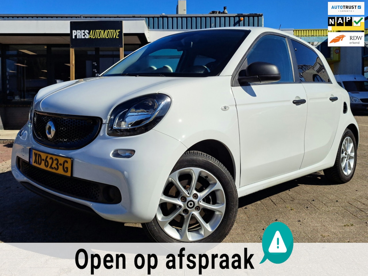 Smart Forfour - 1.0 Business Solution | AUTOMAAT - AutoWereld.nl