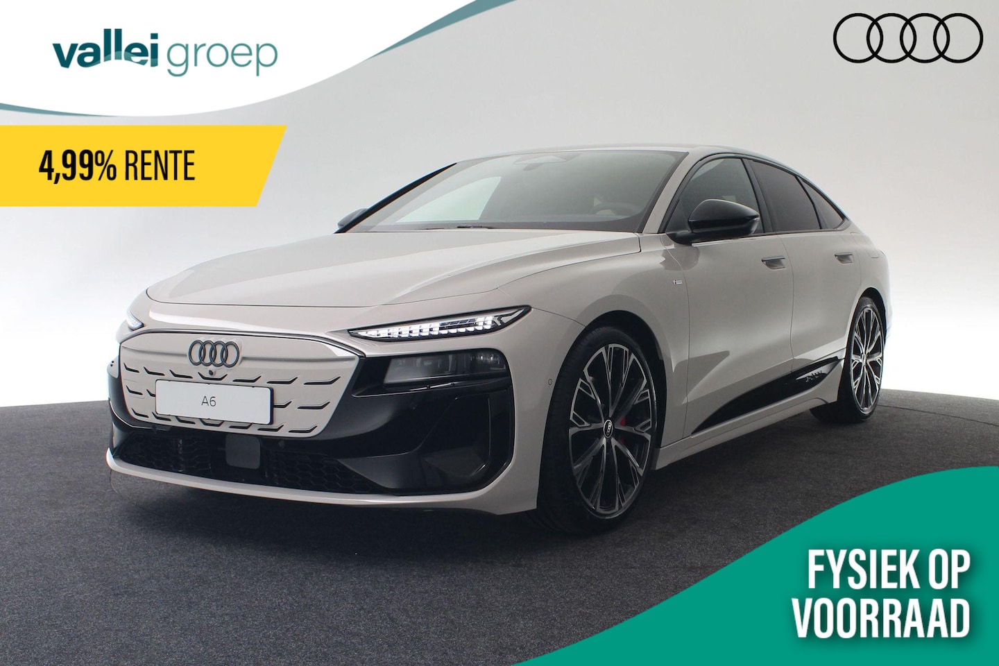 Audi A6 Sportback e-tron - S edition 100kWh 270 kW / 367 pk | Tech pro | Dinamica-microvezel en lederen bekleding | B - AutoWereld.nl